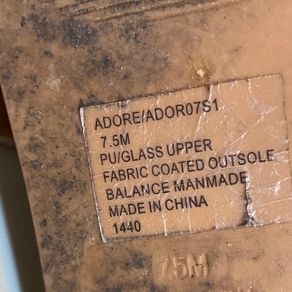 Steve Madden Silver Beaded Slide Sandals - Picture 4 of 4